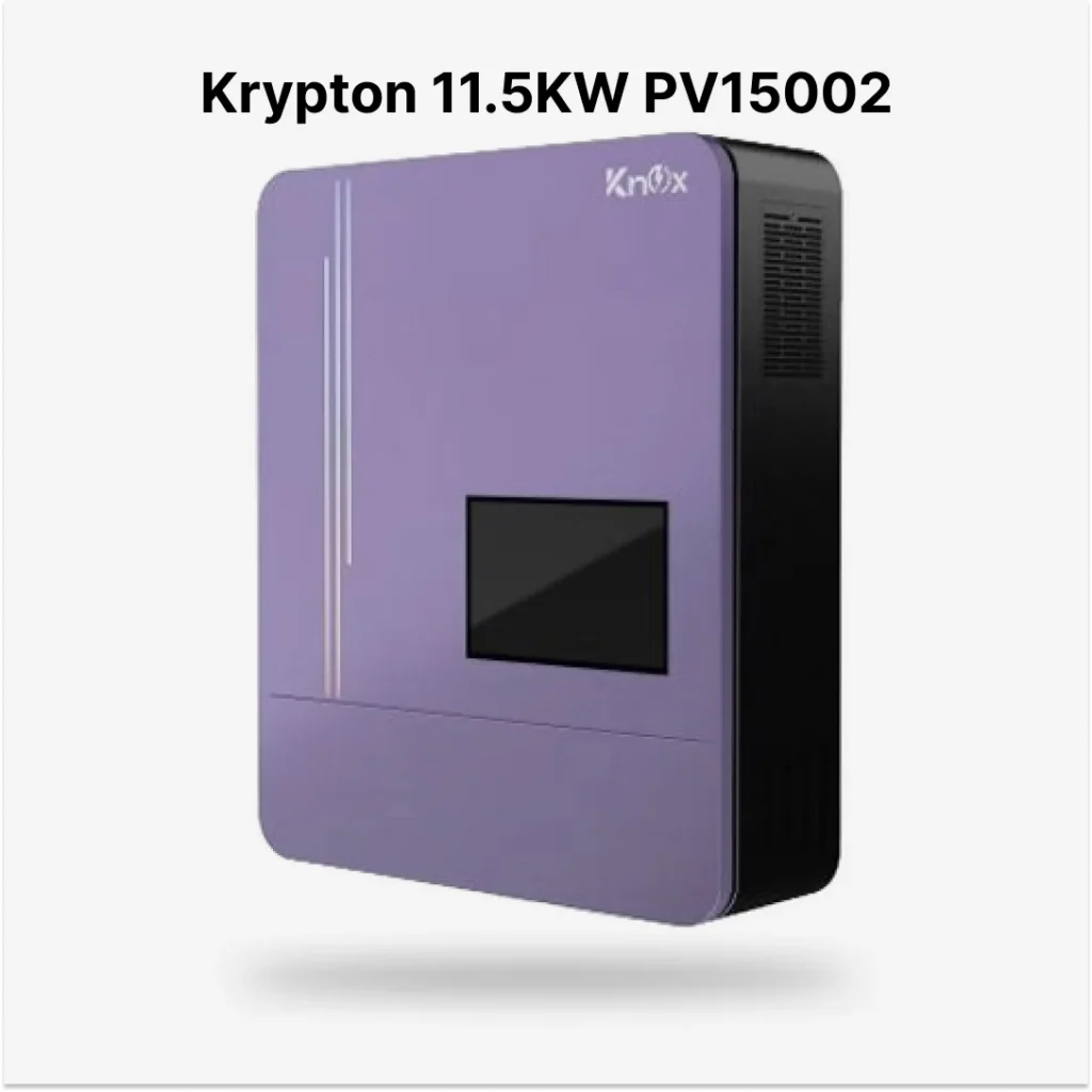 Knox Krypton 11.5kw PV15002 IP21 Hybrid Solar Inverter
